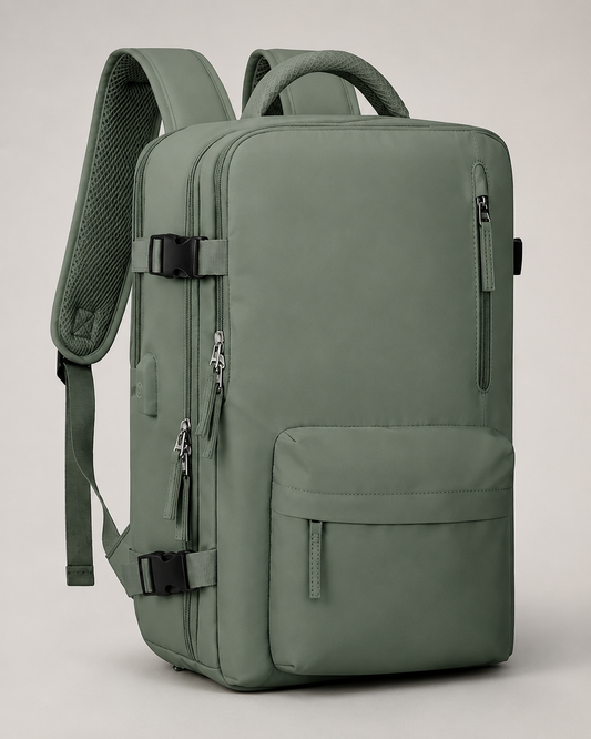 Everyday travel backpack front