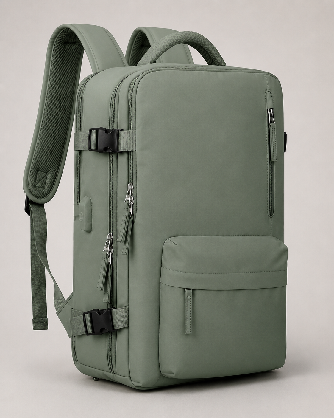 Everyday travel backpack detail