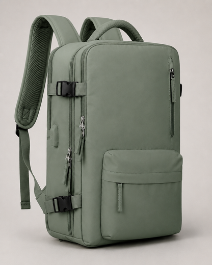 Everyday travel backpack detail
