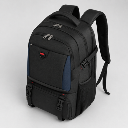 Tech commuter backpack detail
