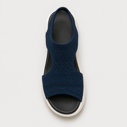 Knit sport sandals detail