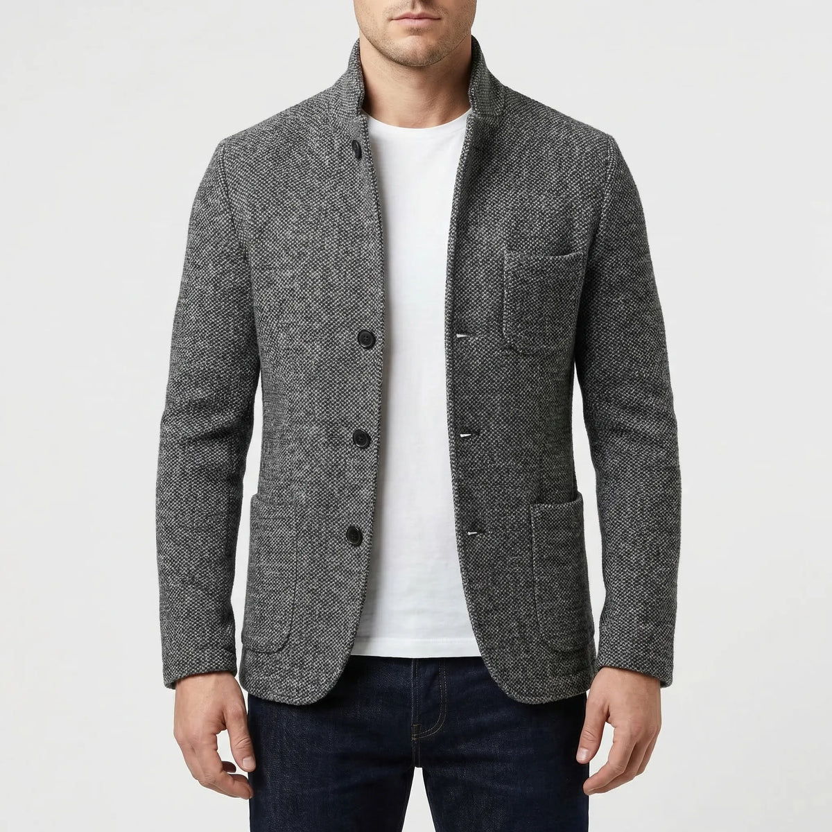 Alexander - Men's Short-Length Fitted Blazer