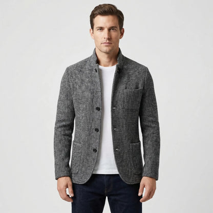Alexander - Men's Short-Length Fitted Blazer