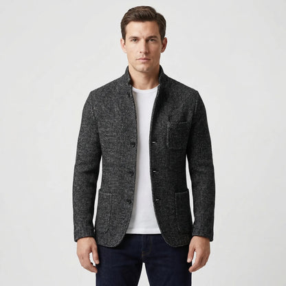 Alexander - Men's Short-Length Fitted Blazer