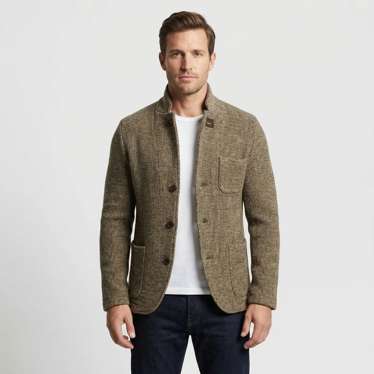 Alexander - Men's Short-Length Fitted Blazer