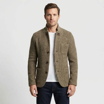Alexander - Men's Short-Length Fitted Blazer