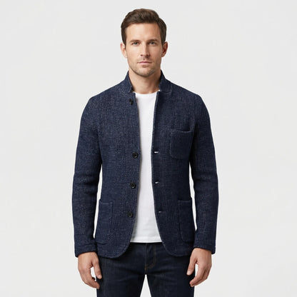 Alexander - Men's Short-Length Fitted Blazer
