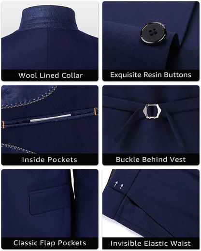 Comfortable Two-Piece Men's Suit - Ralph
